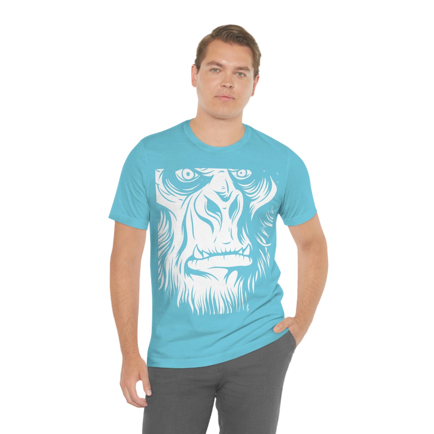 Sasquatch, Unisex Jersey Short Sleeve Tee