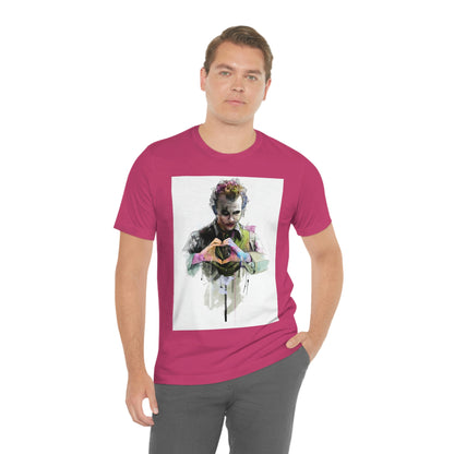 Man Who Stole Our Hearts, Joker Unisex Jersey Short Sleeve Tee