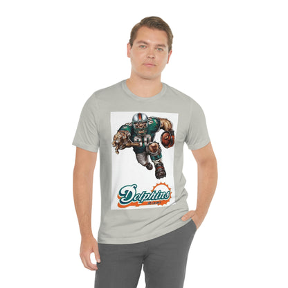 Miami Florida Football Sports Team Unisex Jersey Short Sleeve Tee