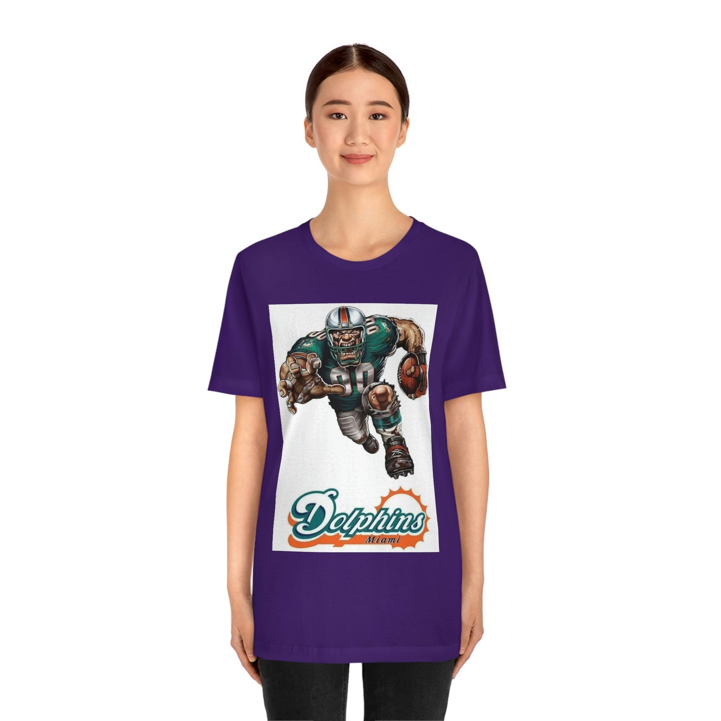 Miami Florida Football Sports Team Unisex Jersey Short Sleeve Tee