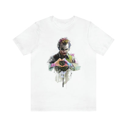 Man Who Stole Our Hearts, Joker Unisex Jersey Short Sleeve Tee