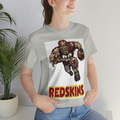 Redskins Football Sports Team Jersey Short Sleeve Tee