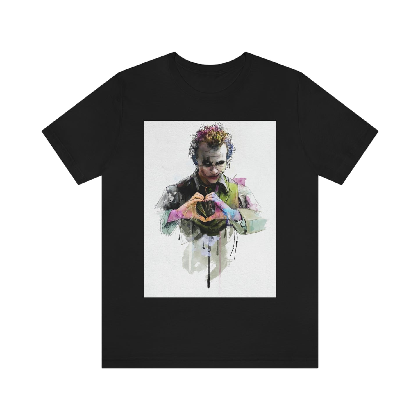 Man Who Stole Our Hearts, Joker Unisex Jersey Short Sleeve Tee