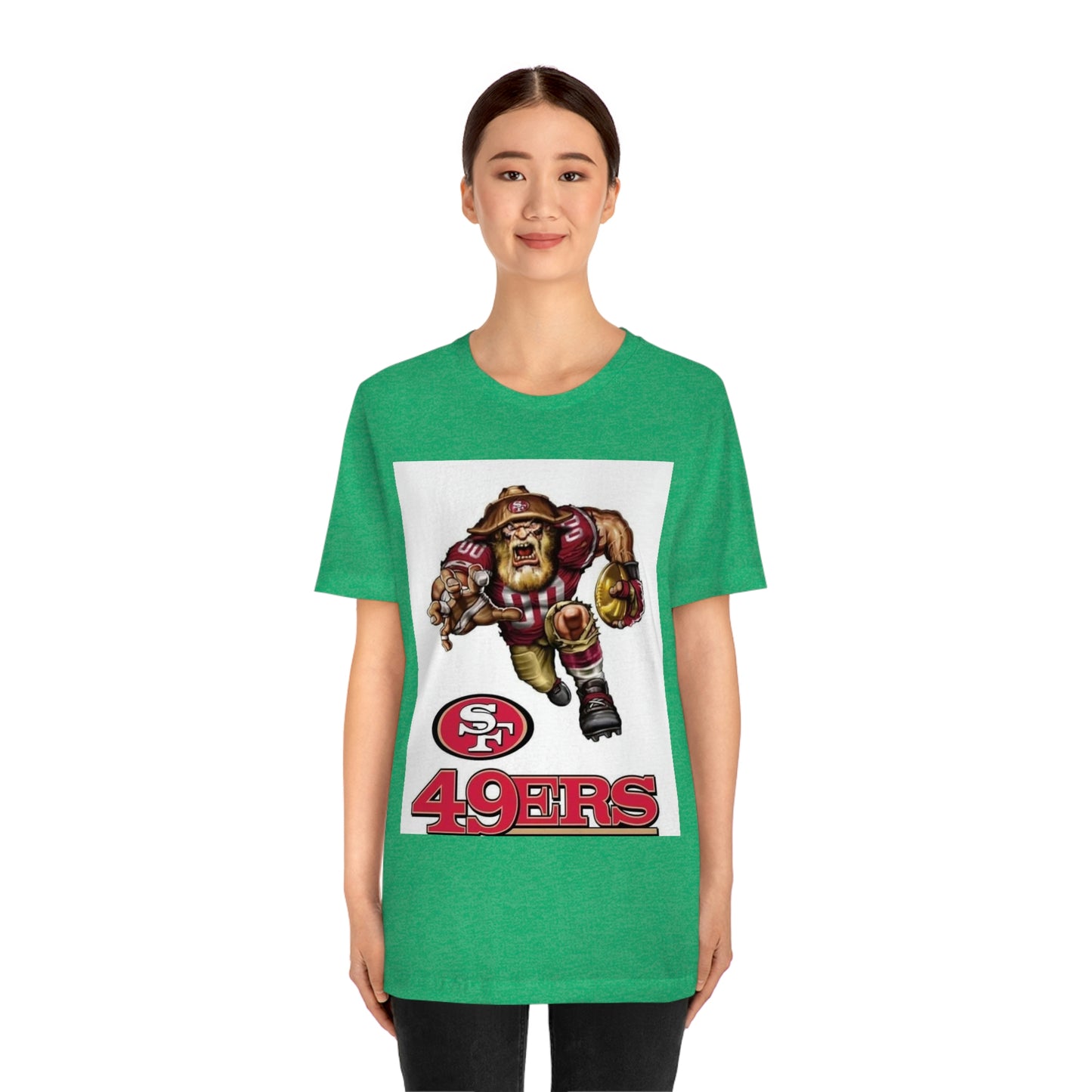 California 49ers Football Sports Team Jersey Short Sleeve Tee