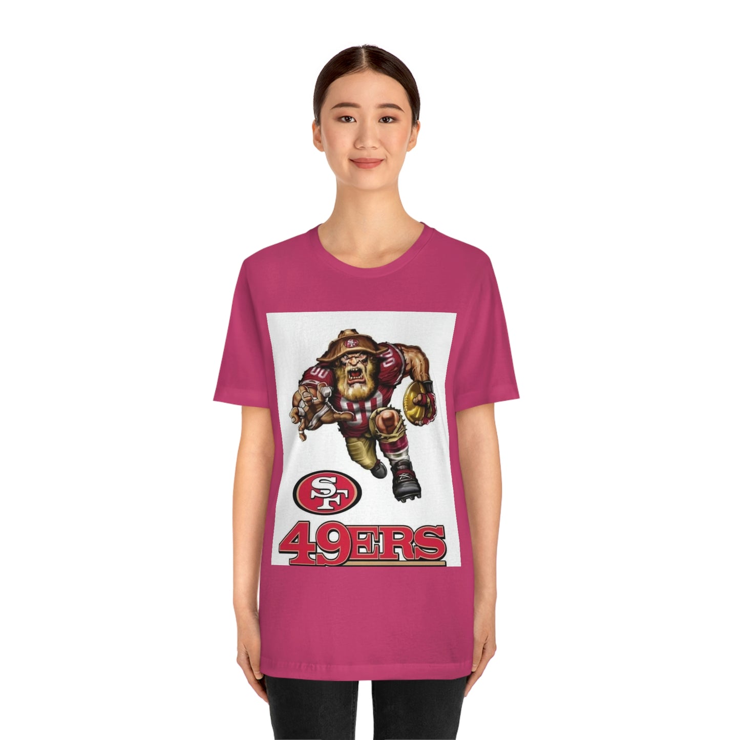 California 49ers Football Sports Team Jersey Short Sleeve Tee