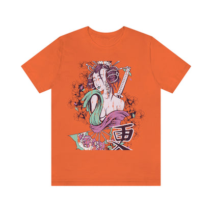 Geisha Girl, Unisex Jersey Short Sleeve Tee