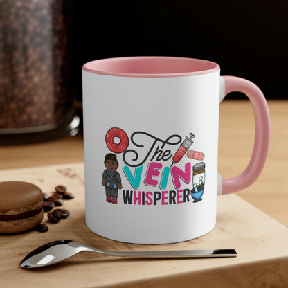 Nurse, Rn, Male 2, The Vein Whisperer, Coffee Mug, 11oz