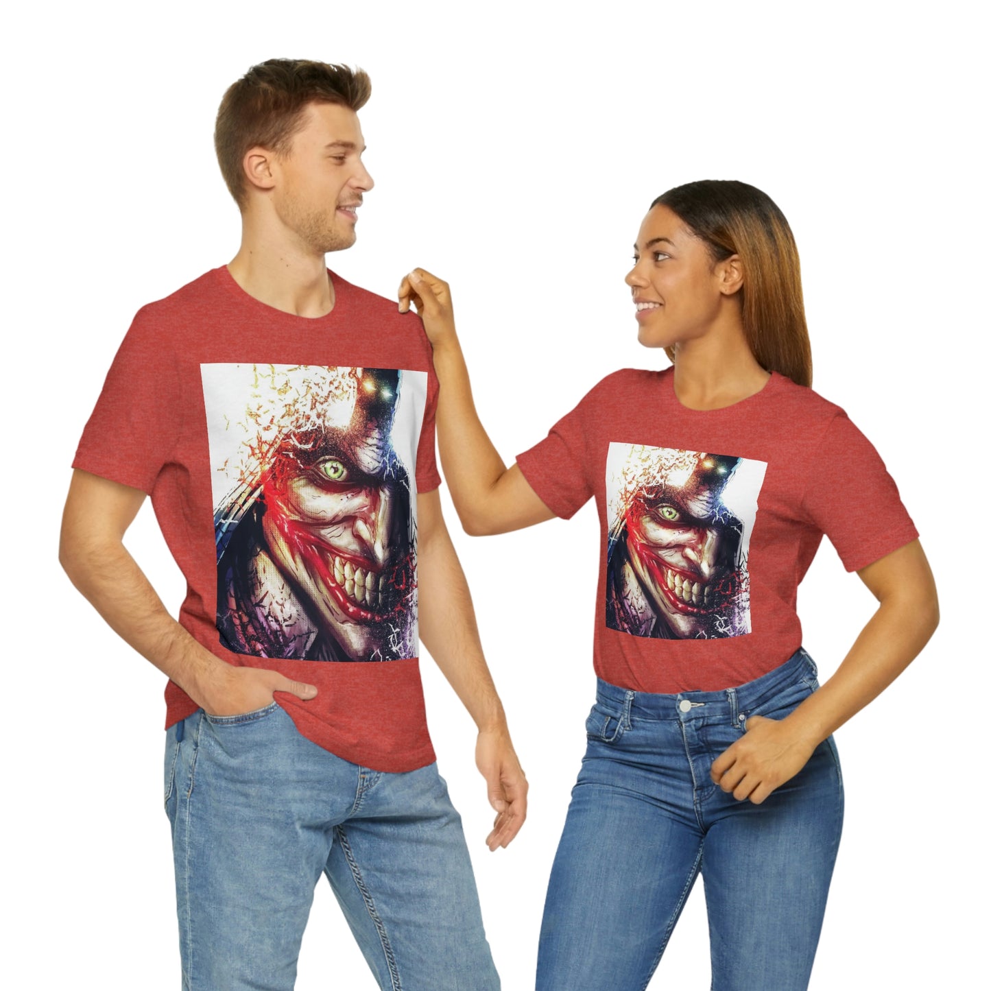 Classic Superhero Bad Guy Unisex Jersey Short Sleeve Tee