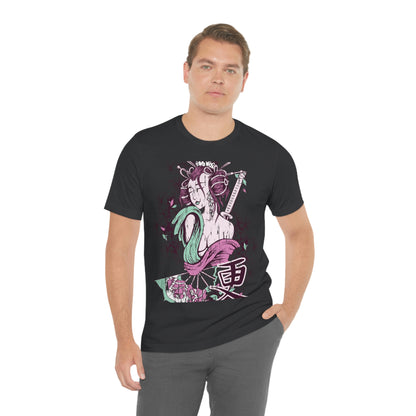 Geisha Girl, Unisex Jersey Short Sleeve Tee