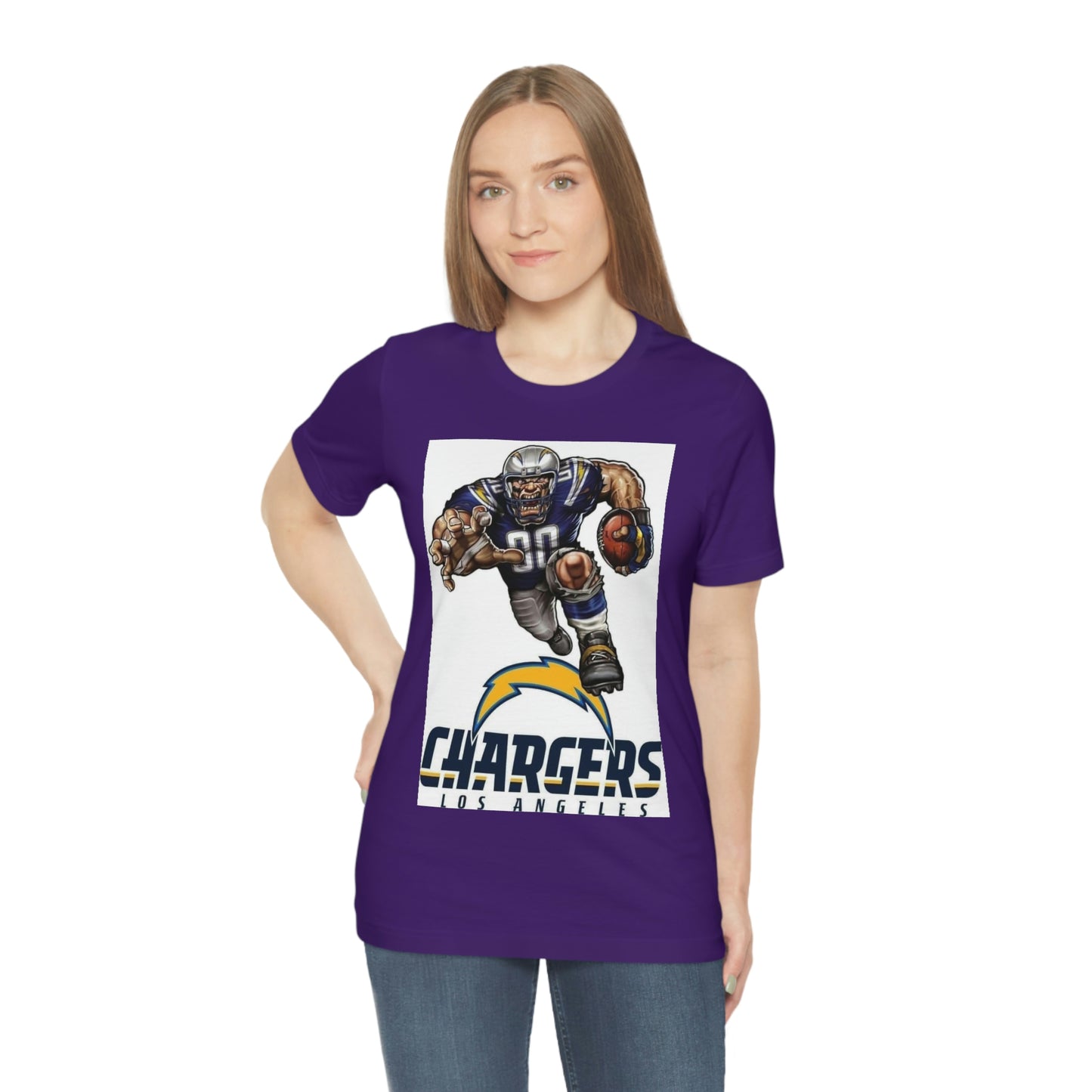 Los Angeles Football Sports Team Jersey Short Sleeve Tee