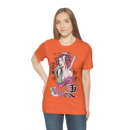 Geisha Girl, Unisex Jersey Short Sleeve Tee