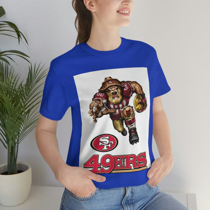 California 49ers Football Sports Team Jersey Short Sleeve Tee