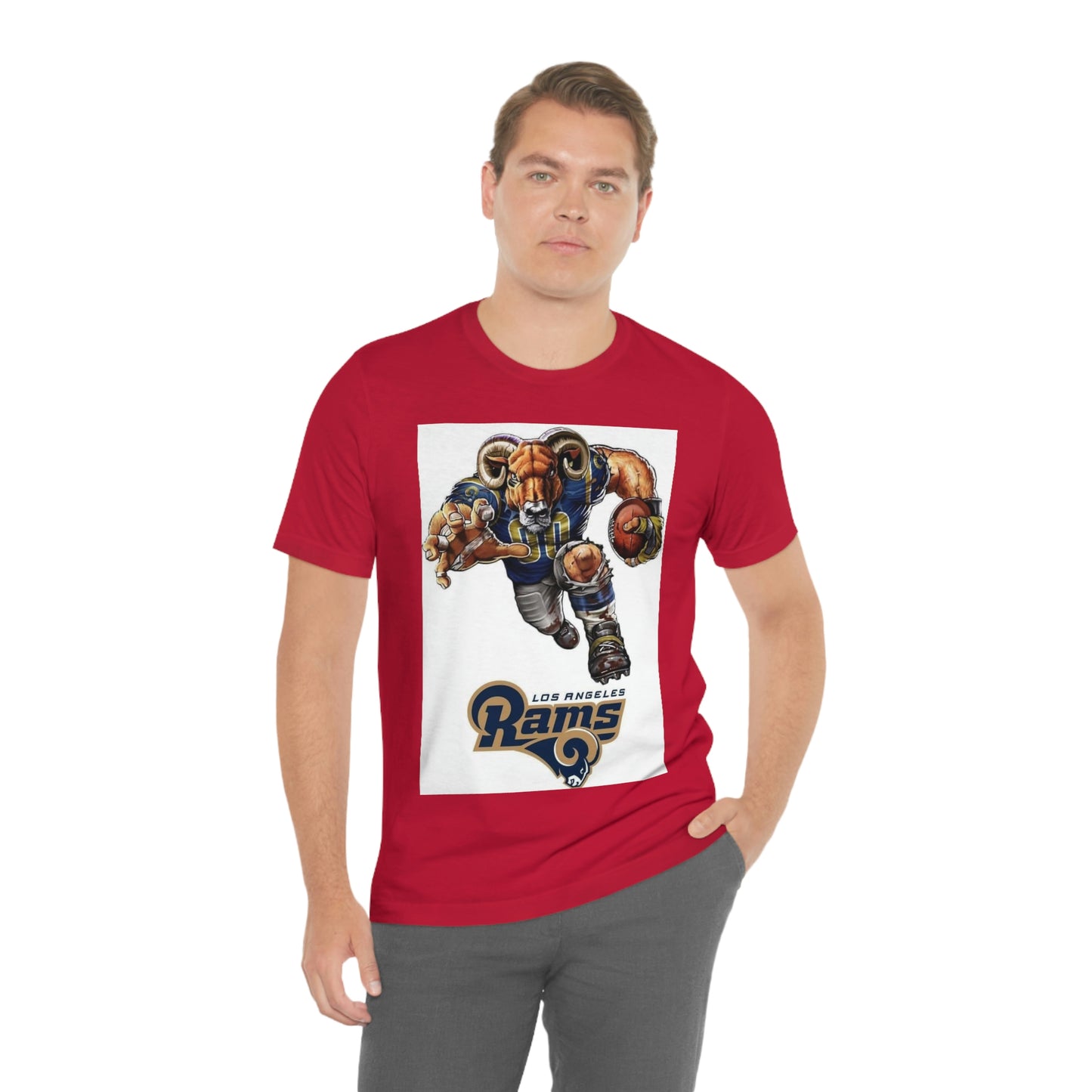 Los Angeles Football Sports Team Jersey Short Sleeve Tee