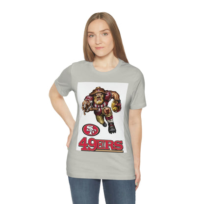 California 49ers Football Sports Team Jersey Short Sleeve Tee