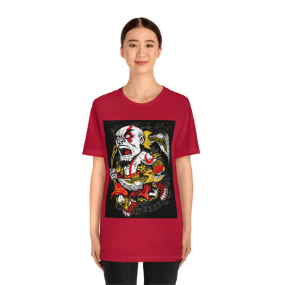 Samurai Warrior, Unisex Jersey Short Sleeve Tee