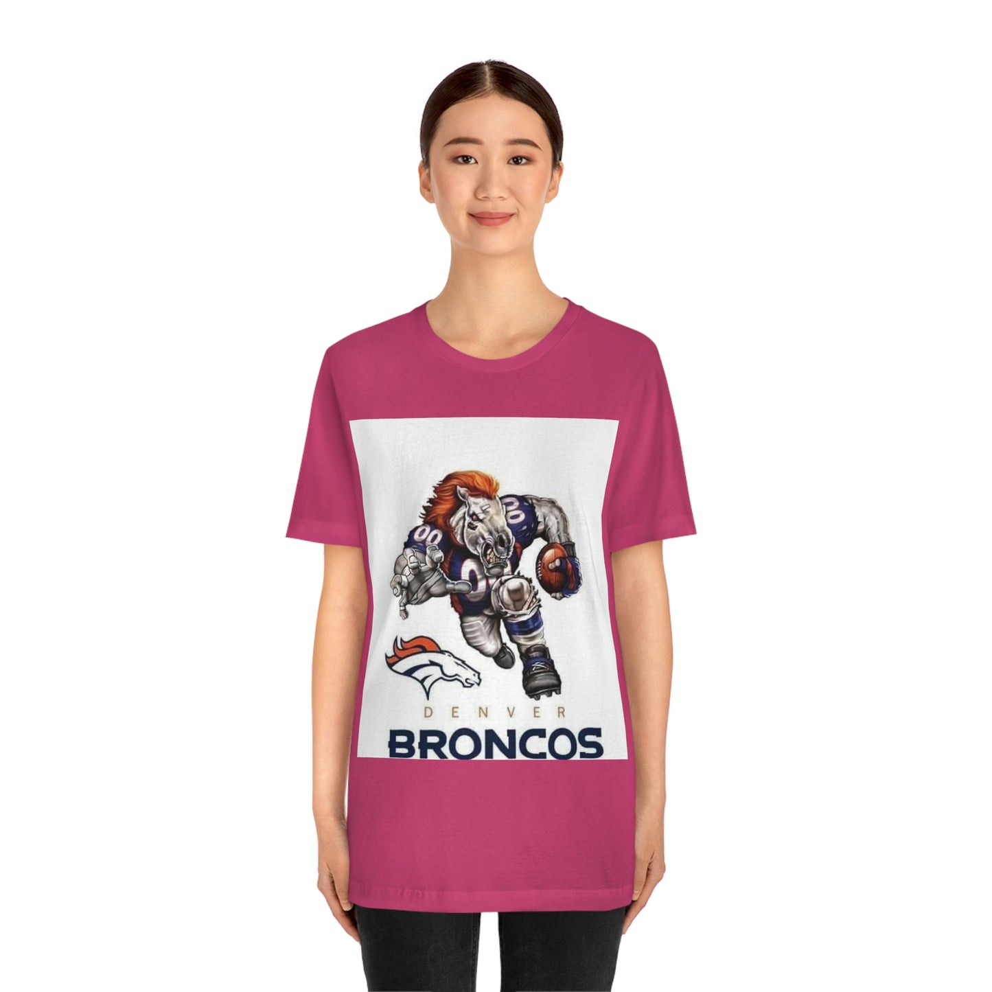 Denver Colorado Football Sports Team Unisex Jersey Short Sleeve Tee