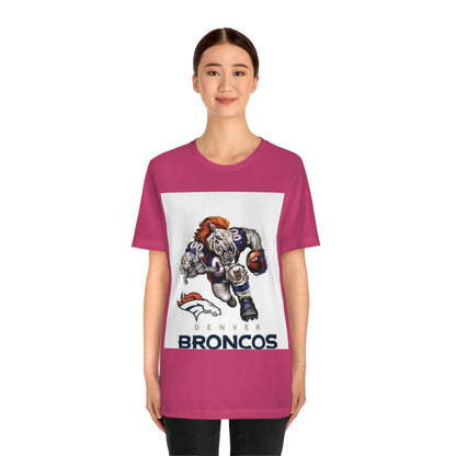 Denver Colorado Football Sports Team Unisex Jersey Short Sleeve Tee