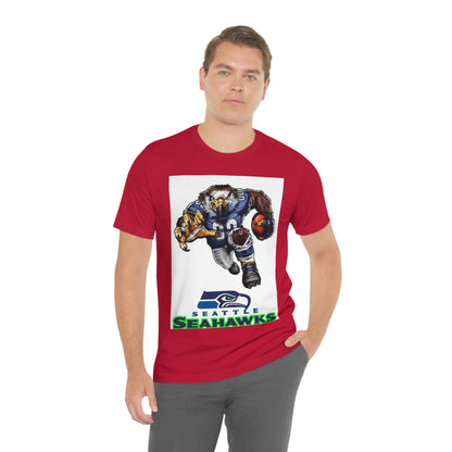 Seattle Football Sports Team Jersey Short Sleeve Tee