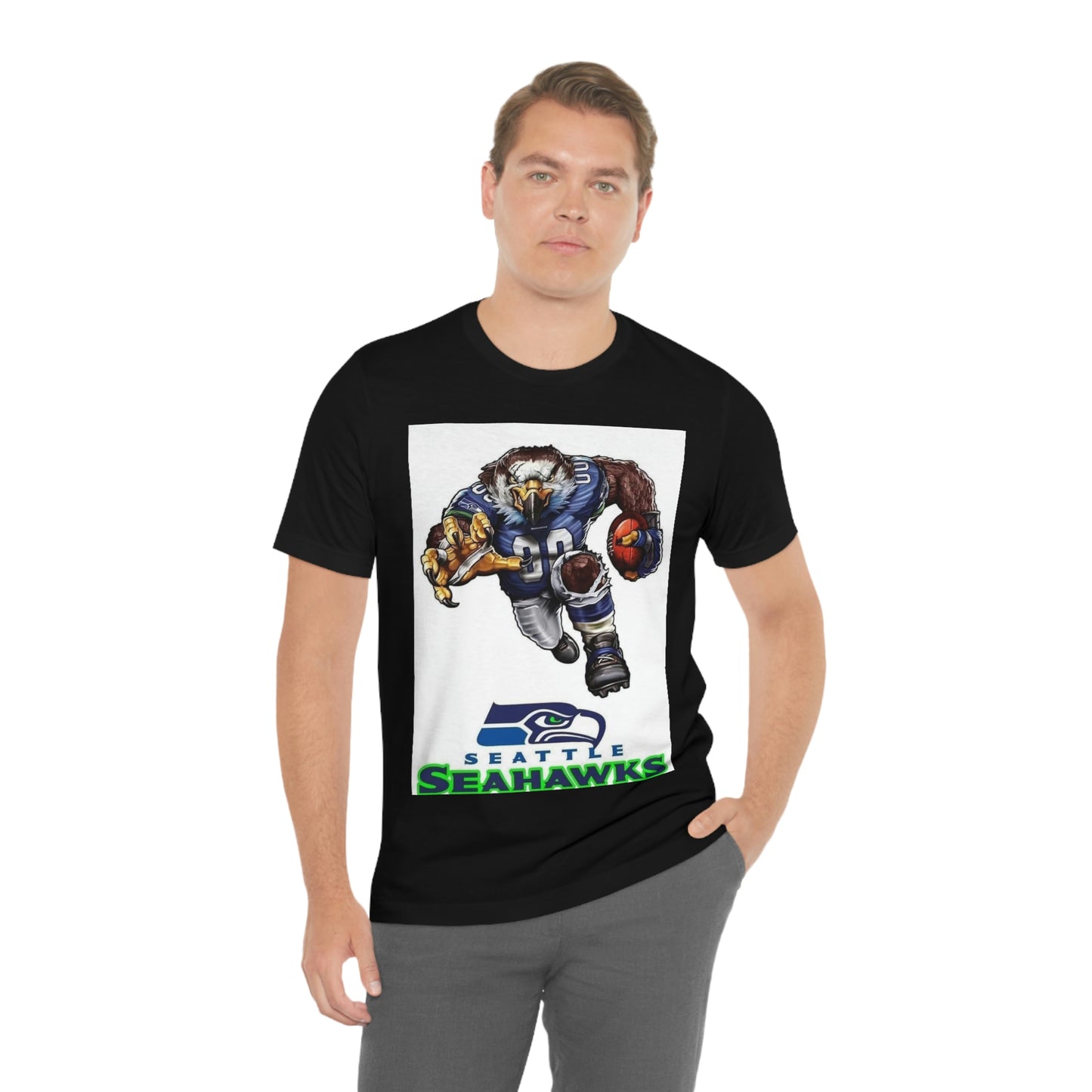 Seattle Football Sports Team Jersey Short Sleeve Tee