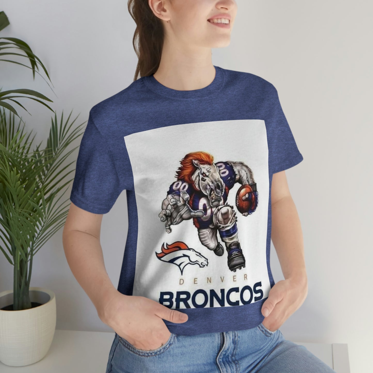 Denver Colorado Football Sports Team Unisex Jersey Short Sleeve Tee