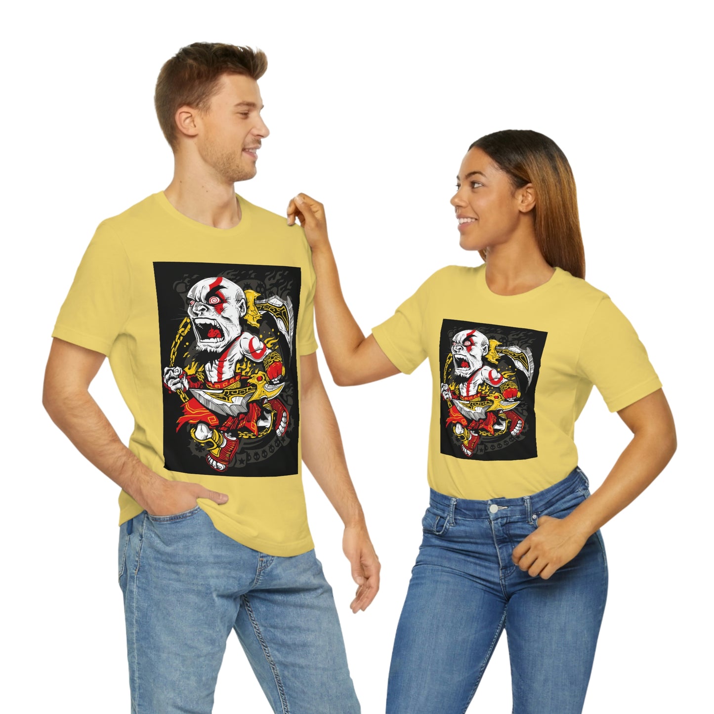 Samurai Warrior, Unisex Jersey Short Sleeve Tee