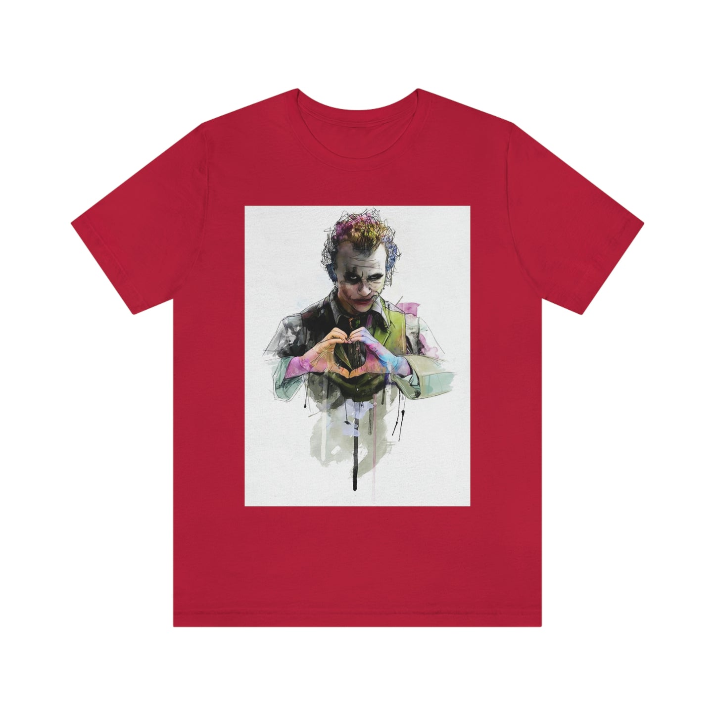 Man Who Stole Our Hearts, Joker Unisex Jersey Short Sleeve Tee