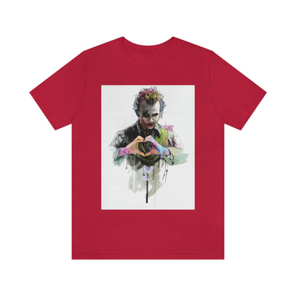 Man Who Stole Our Hearts, Joker Unisex Jersey Short Sleeve Tee