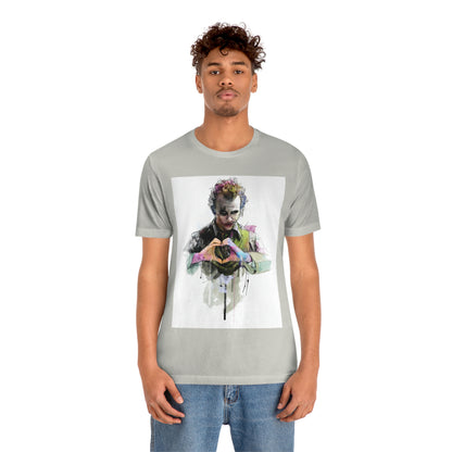 Man Who Stole Our Hearts, Joker Unisex Jersey Short Sleeve Tee