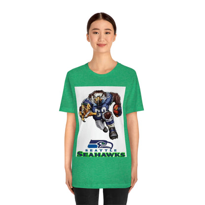 Seattle Football Sports Team Jersey Short Sleeve Tee