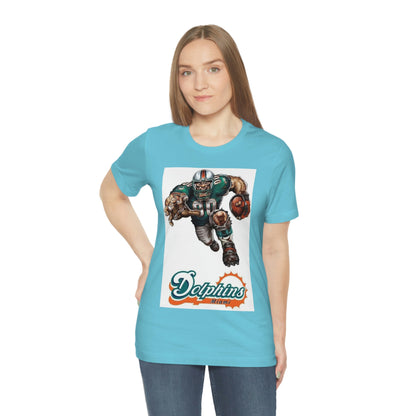 Miami Florida Football Sports Team Unisex Jersey Short Sleeve Tee