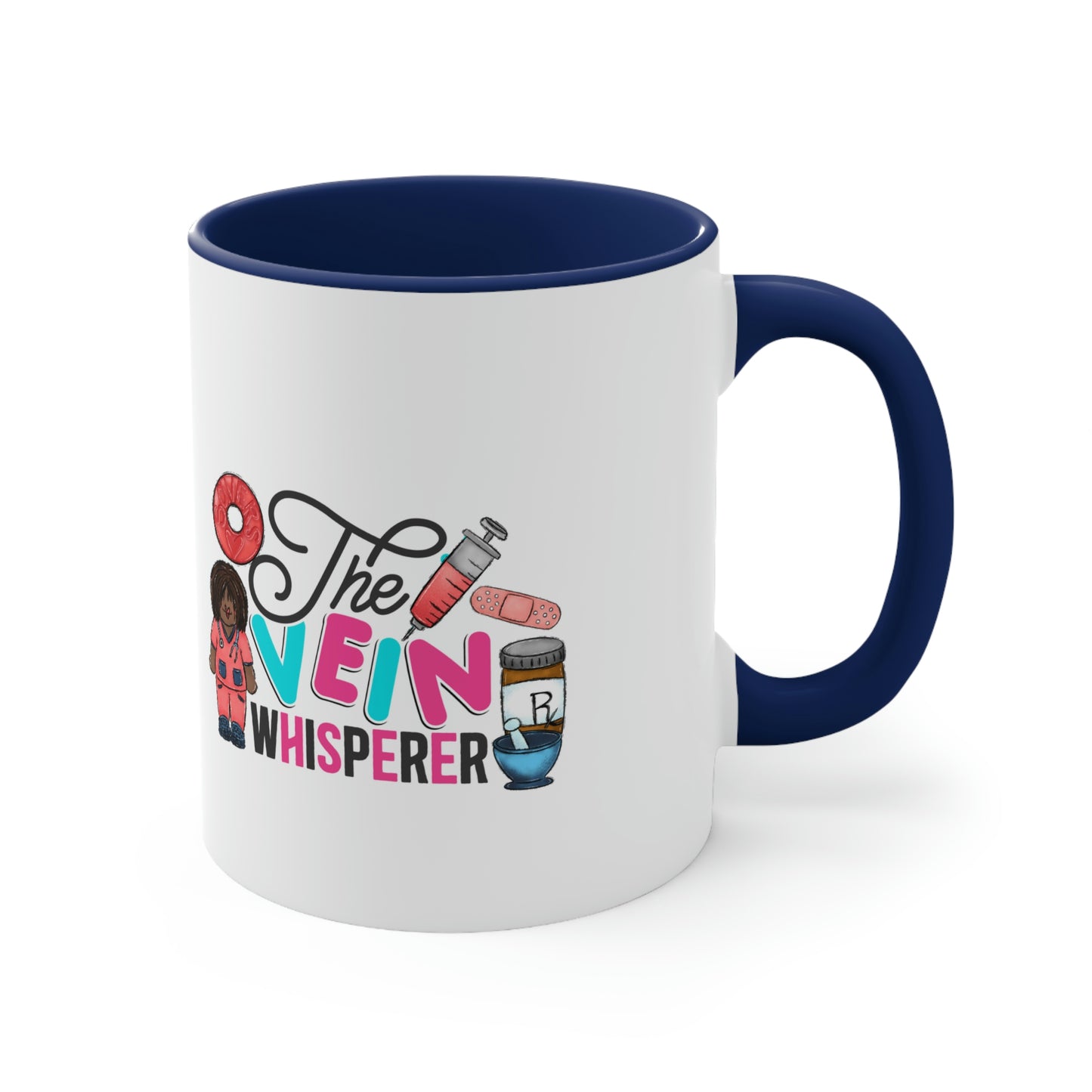 Nurse, Rn, Female, The Vein Whisperer, Coffee Mug, 11oz