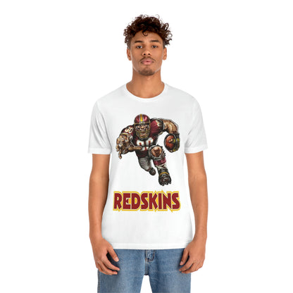 Redskins Football Sports Team Jersey Short Sleeve Tee