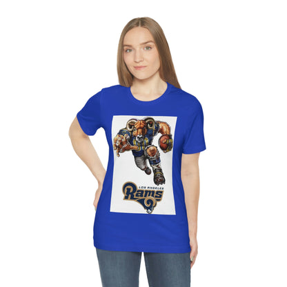 Los Angeles Football Sports Team Jersey Short Sleeve Tee