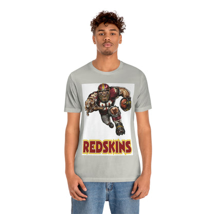 Redskins Football Sports Team Jersey Short Sleeve Tee