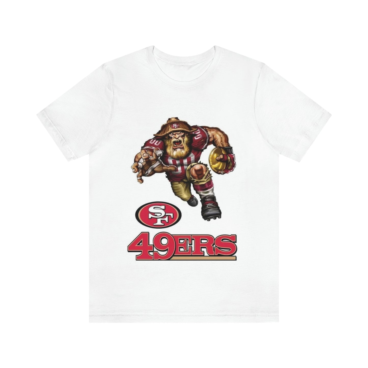 California 49ers Football Sports Team Jersey Short Sleeve Tee