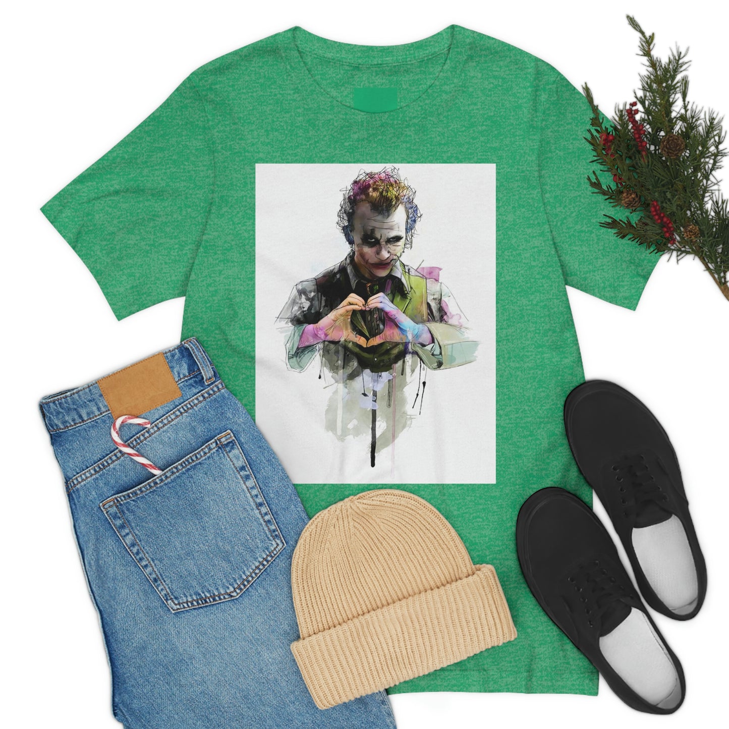 Man Who Stole Our Hearts, Joker Unisex Jersey Short Sleeve Tee