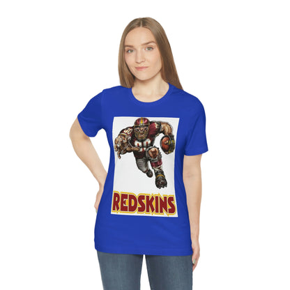 Redskins Football Sports Team Jersey Short Sleeve Tee