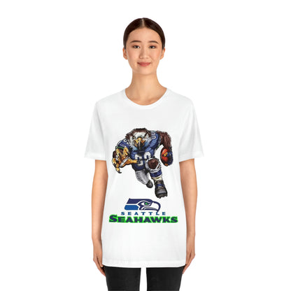 Seattle Football Sports Team Jersey Short Sleeve Tee