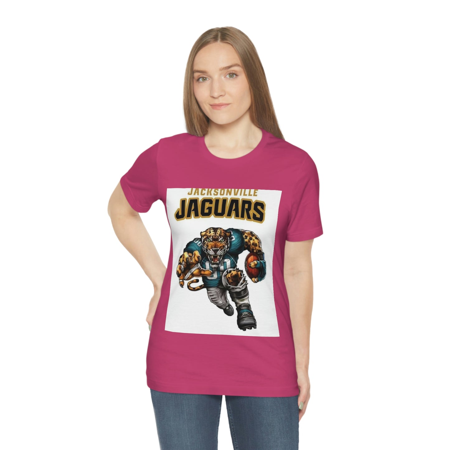 Jacksonville Florida Football Sports Team Jersey Short Sleeve Tee