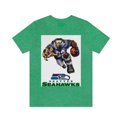 Seattle Football Sports Team Jersey Short Sleeve Tee