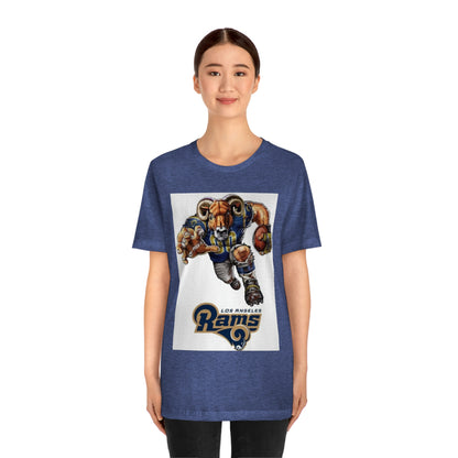 Los Angeles Football Sports Team Jersey Short Sleeve Tee