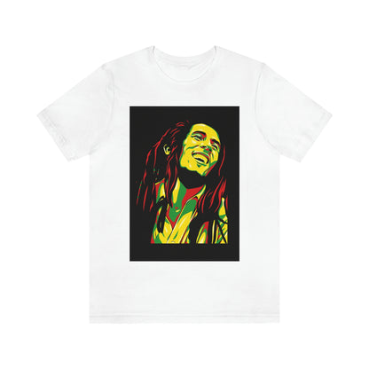 Raggae Music Legend , Unisex Jersey Short Sleeve Tee