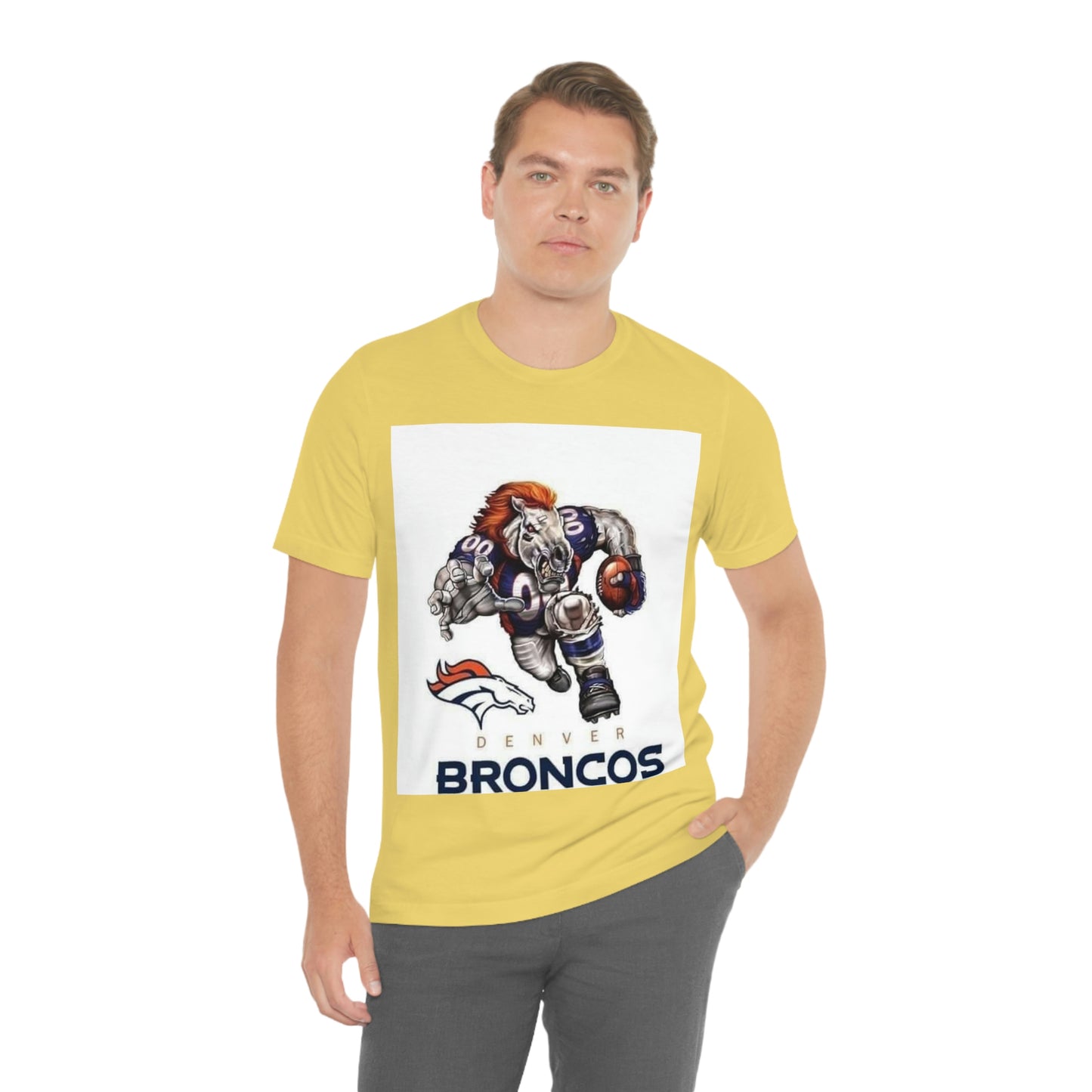 Denver Colorado Football Sports Team Unisex Jersey Short Sleeve Tee