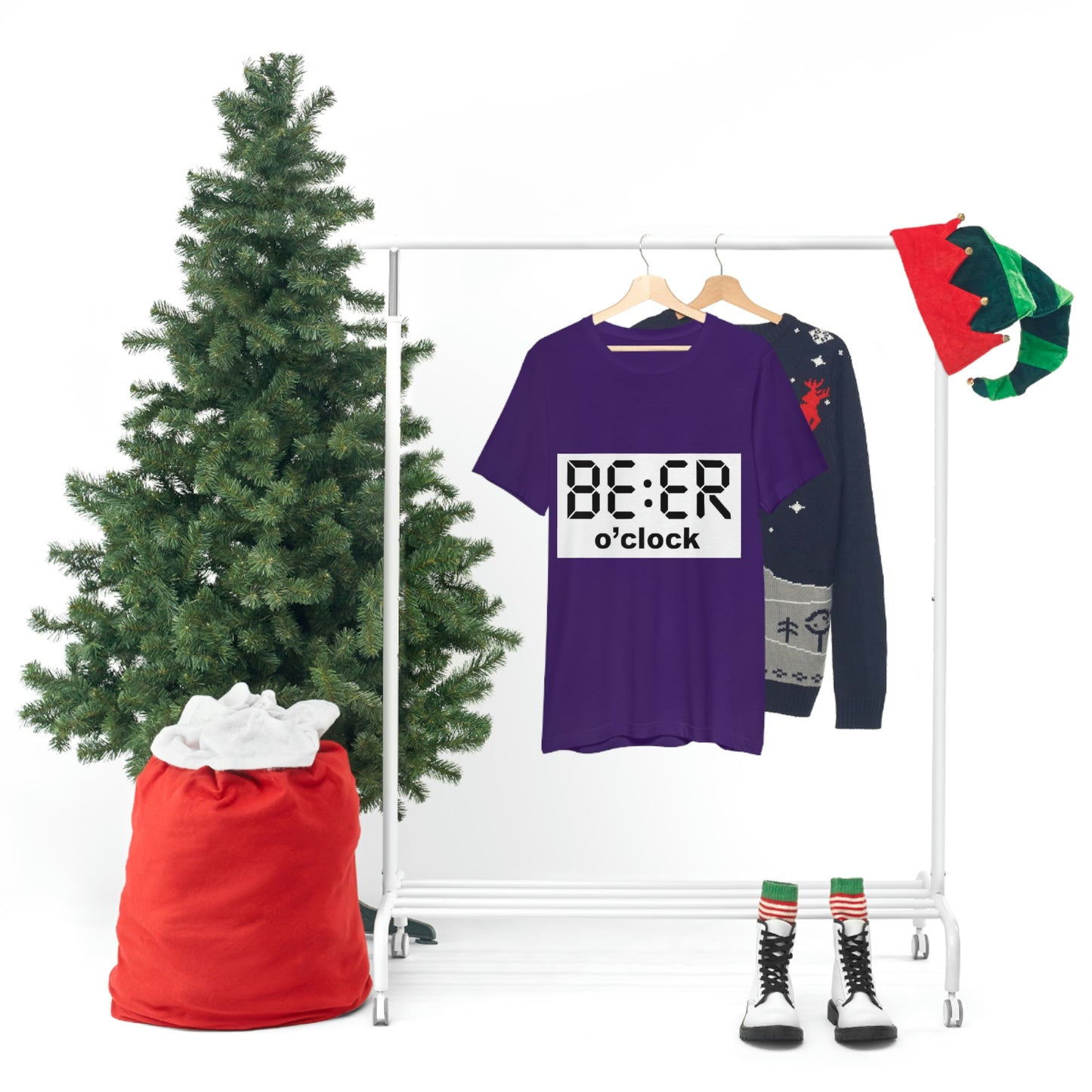 Beer O' Clock, , Unisex Jersey Short Sleeve Tee