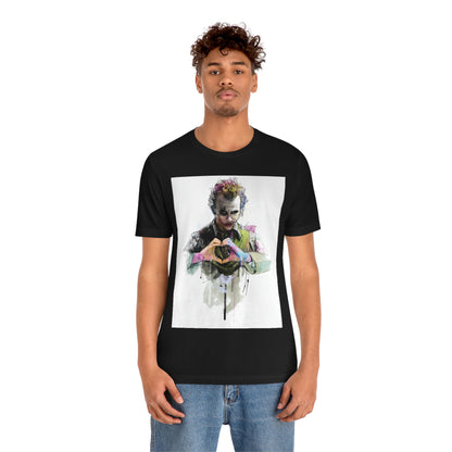 Man Who Stole Our Hearts, Joker Unisex Jersey Short Sleeve Tee