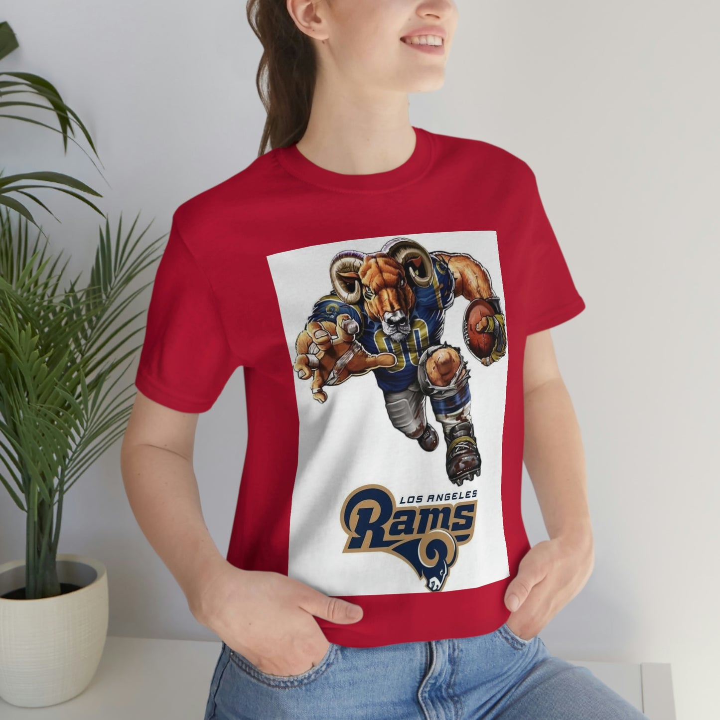 Los Angeles Football Sports Team Jersey Short Sleeve Tee