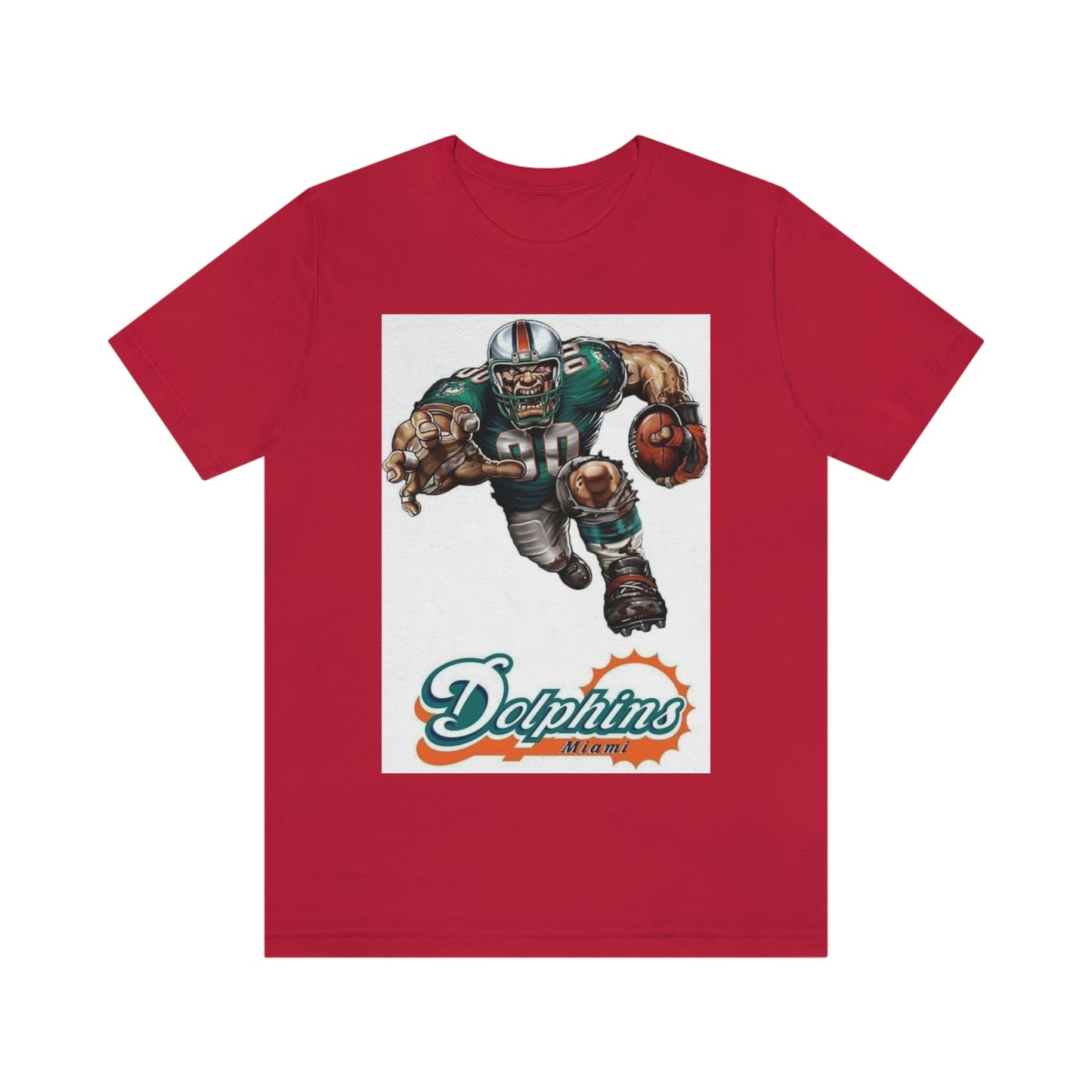 Miami Florida Football Sports Team Unisex Jersey Short Sleeve Tee