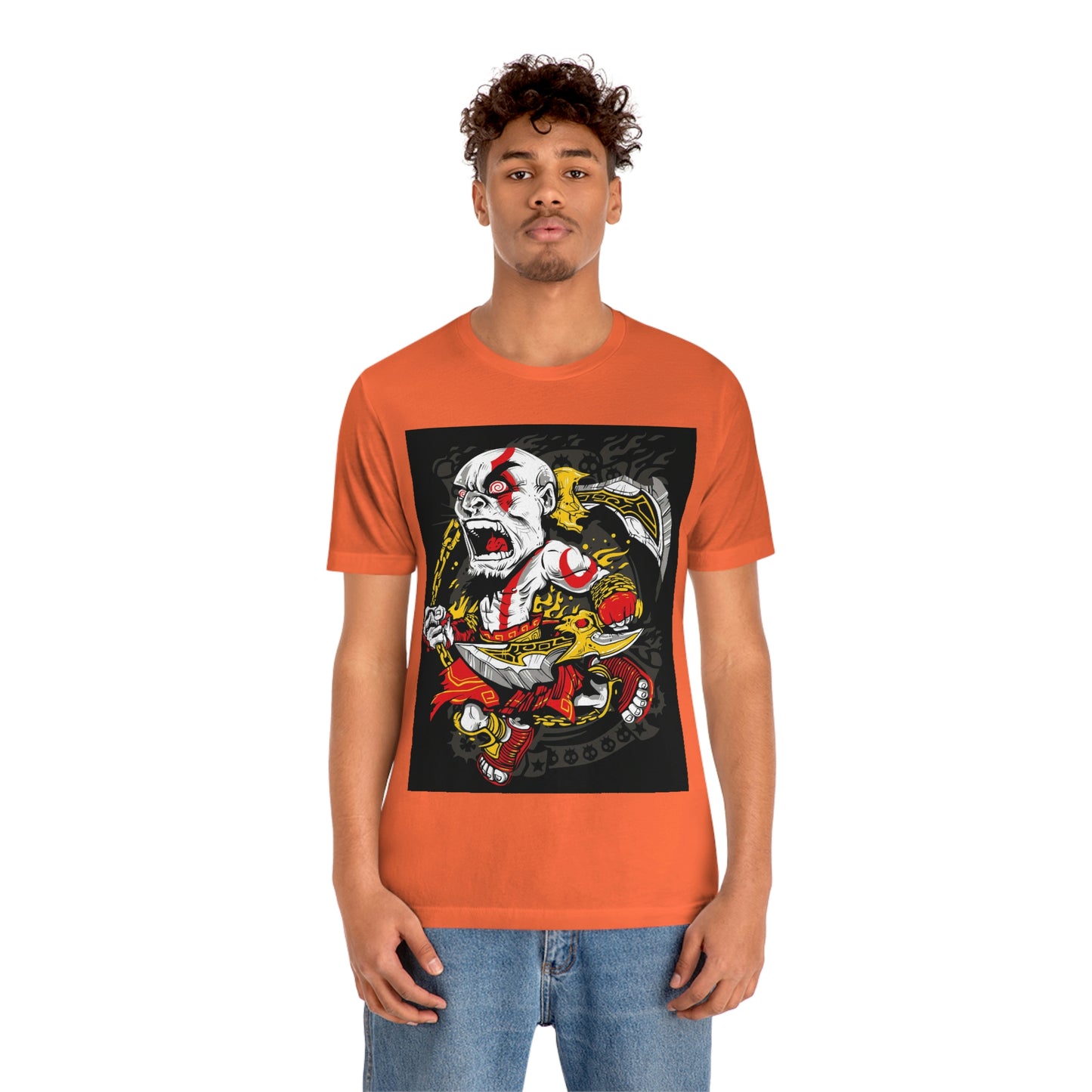 Samurai Warrior, Unisex Jersey Short Sleeve Tee