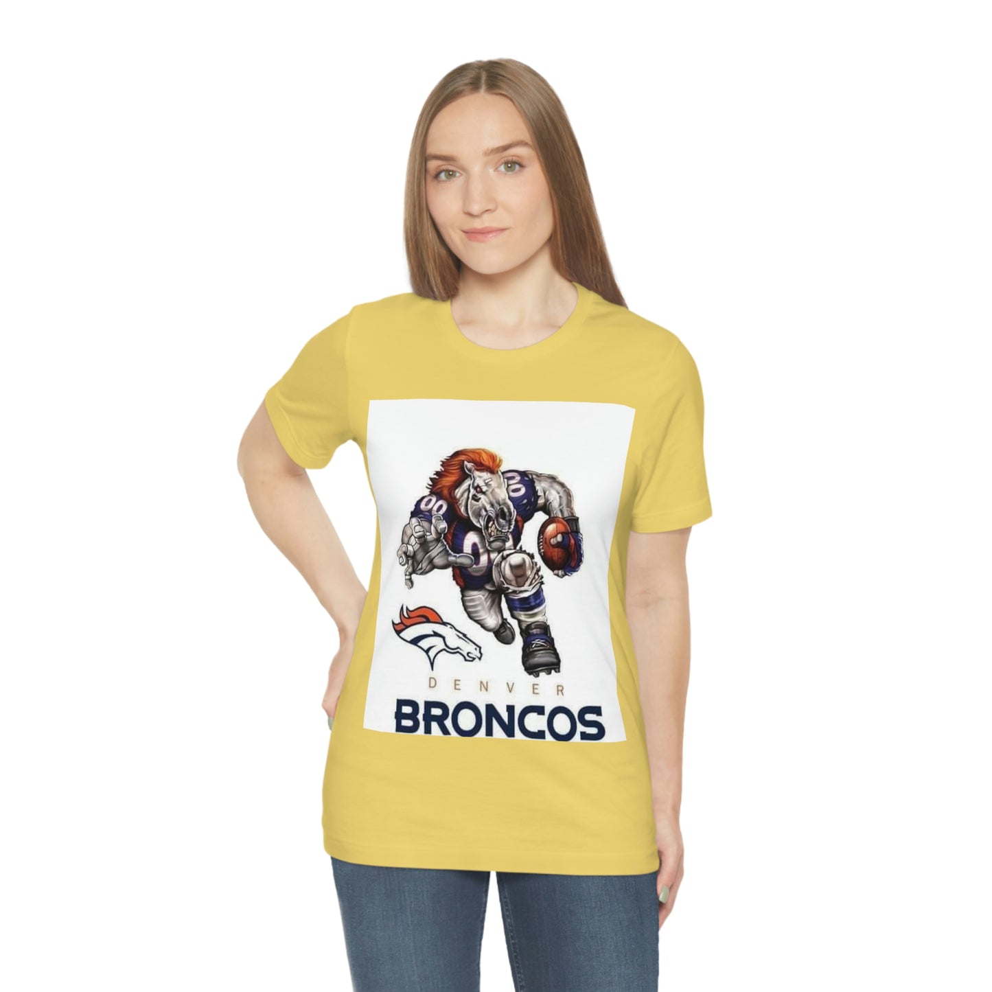 Denver Colorado Football Sports Team Unisex Jersey Short Sleeve Tee