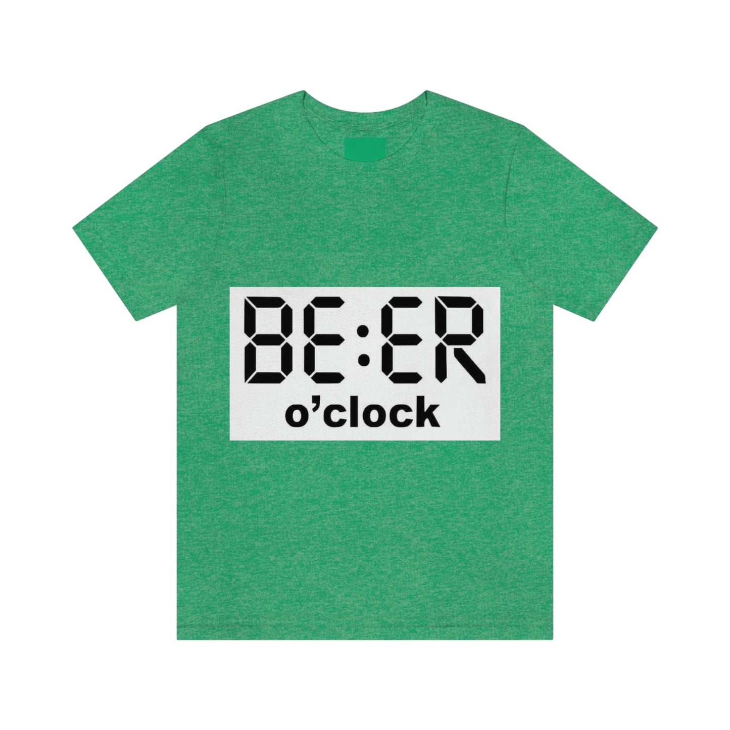 Beer O' Clock, , Unisex Jersey Short Sleeve Tee